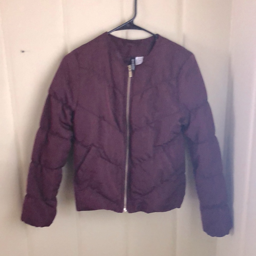 Burgundy Jacket